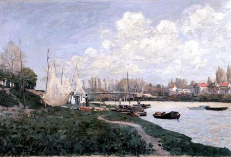Alfred Sisley Drying Nets Germany oil painting art